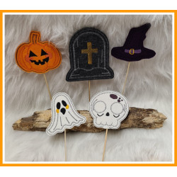 Stickdatei ITH - Halloween Stecker
